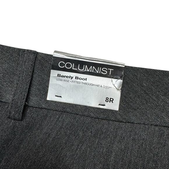 EXPRESS *NEW* Columnist Barely Boot Cut Dress Pants Size 8 Regular Low Rise Work - Picture 5 of 9